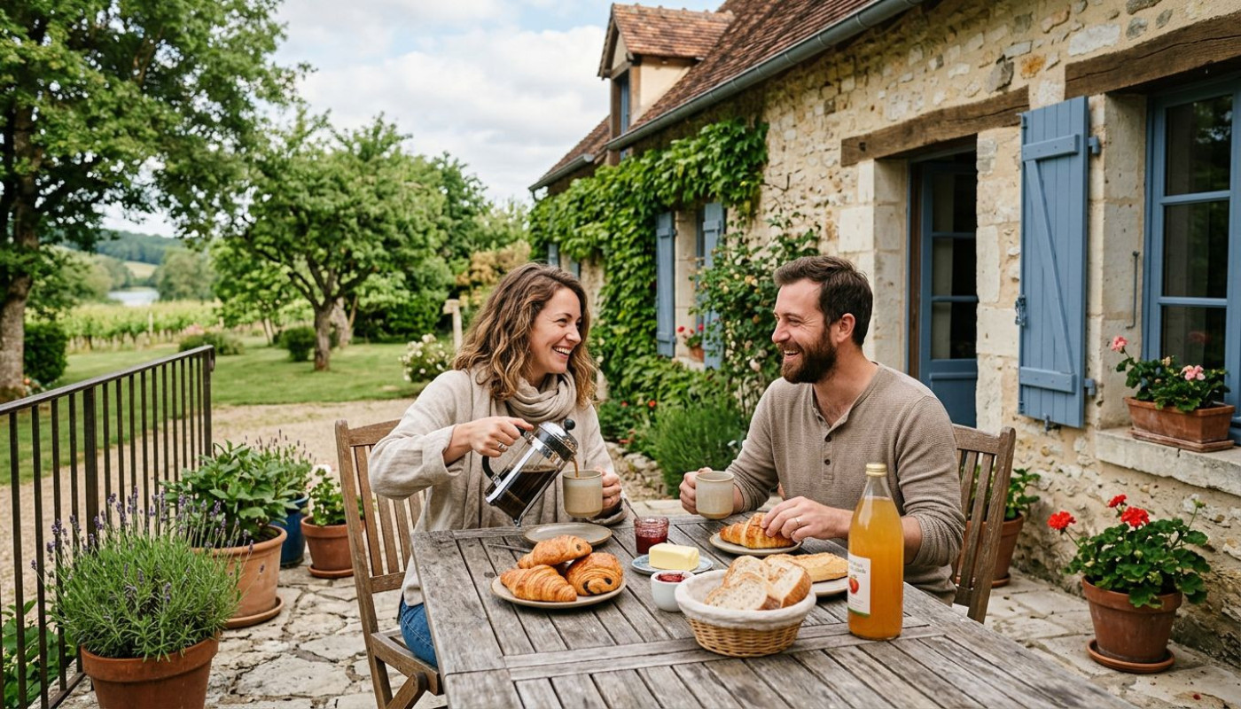Un week-end d’exception : récit d’une escapade dans un gîte près de Chenonceau